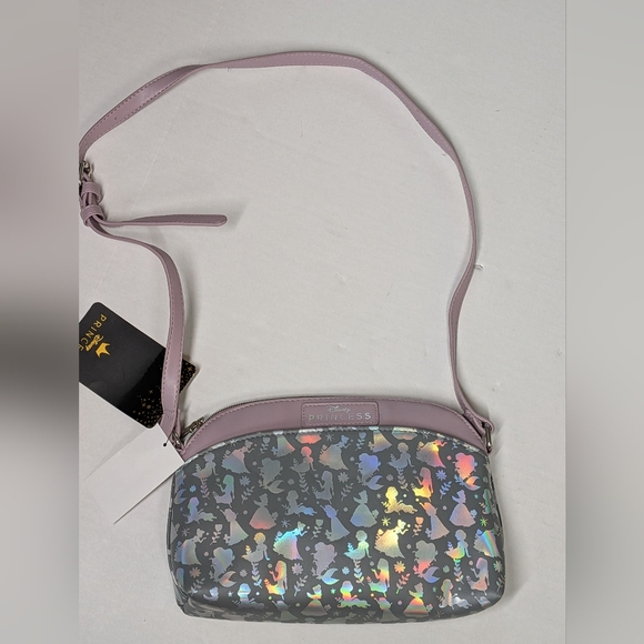 Disney Handbags - Disney Princes Iridescent Holographic Crossbody Purse